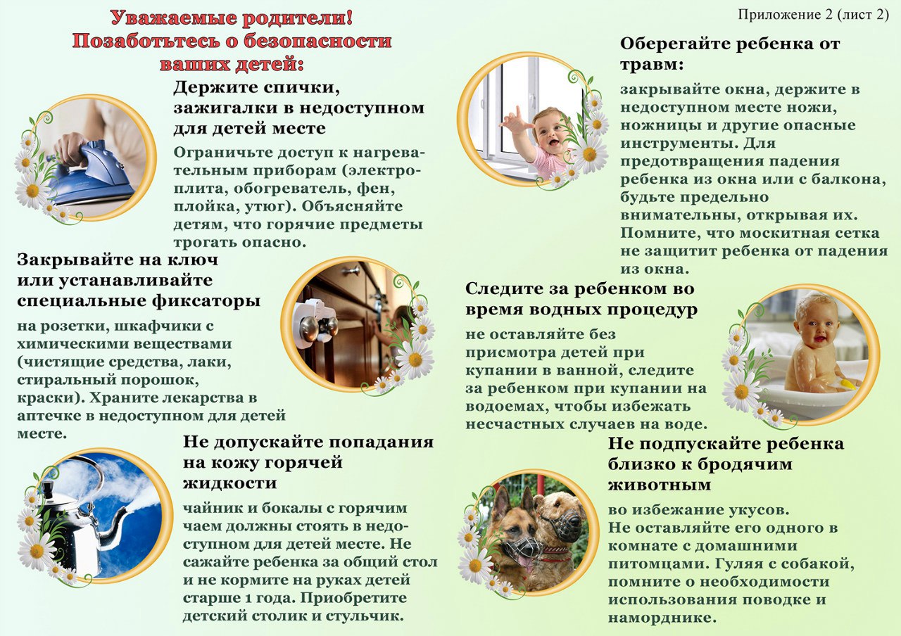 Профилактика детского бытового травматизма.
